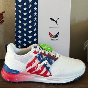 Puma Men’s Ignite Elevate 2x Volition Golf Shoes-Red, White&Blue- Size 9⛳️